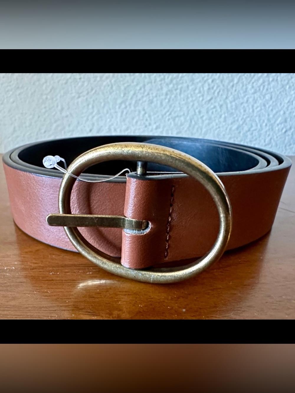 Old Navy | Women’s Brown Belt with Gold Buckle